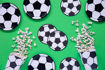 Picture of PAPER NAPKINS FOOTBALL 13.5CM - 20 PACK